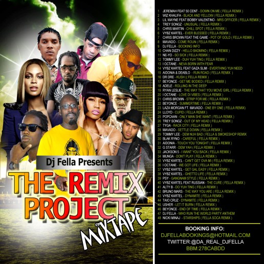 DJ FELLA REMIX PROJECT MIXTAPE