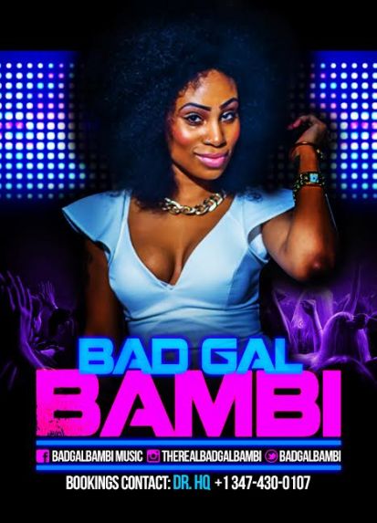 Bad Gal Bambi Promo Card