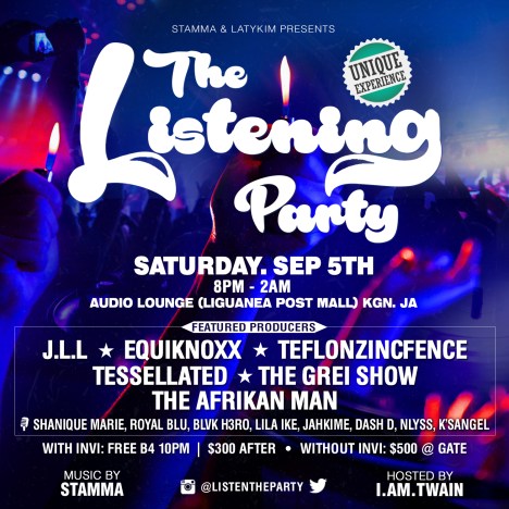 listening party SEP 5th