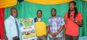 David Reid (Eastern Regional Manager JCDC), Peter Simpson and Steve Billings (Suncity Radio), and D’Medz