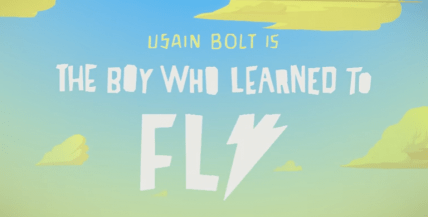 Usain Bolt, Jamaica, Athlete, Bolt, Gatorade, The Boy Who Learned To Fly, Animation, 13thStreetPromotions, Moonbot Studios, The Boy Who Learned To Fly