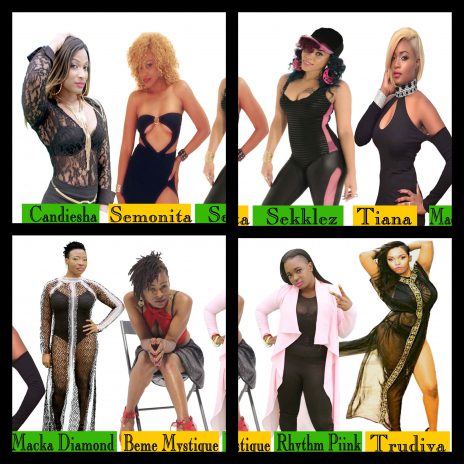 Jamaica, Dancehall, L Razor, Shanti Riddim, Tiana, Macka Diamond, Sekklez, TruDiva, Semonita, Candiesha, Beme Mystique, Rhythm Piink,