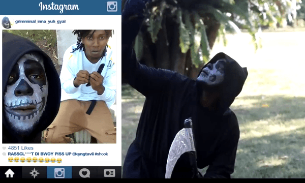 Jamaica, Comedy, Comedian, Kyng Tavii, Kevin2woKrayzee, Funny, Laugh, Blog, 13thStreetPromotions, The Grim Con, Youtube, For The Culture, Caribbean, Foodkaline, K2K, Grim Reaper,