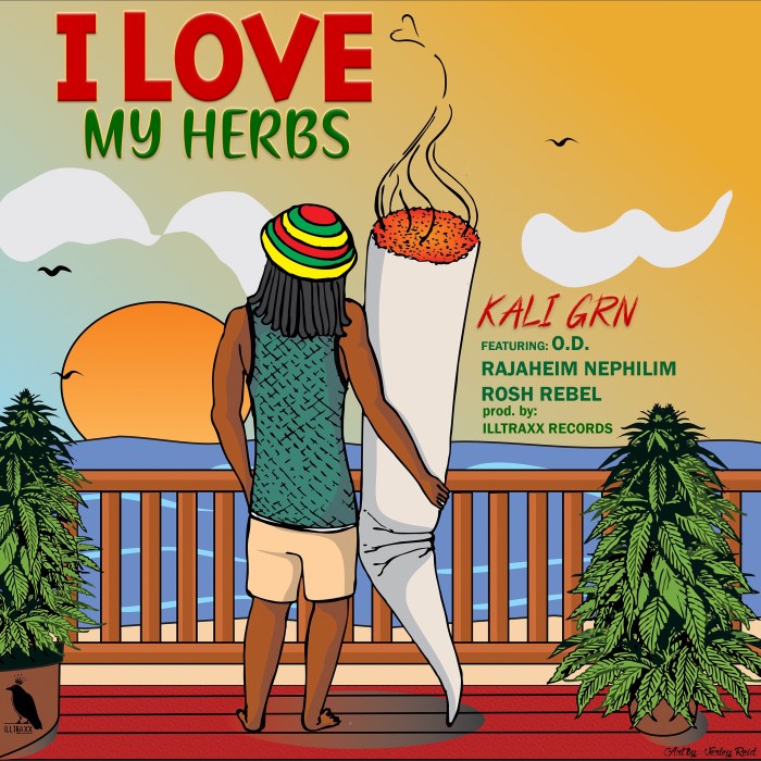 Jamaica, Dancehall, Music, Blog, 13thStreetPromotions, 13thStreetPromo, Kali Grn, Original Kali, KaliGrnMusic, O.D., Rosh Rebel, Rajaheim Nephilim, Herb, Ganja, Weed, Marijuana, Caribbean, Soundcloud, Illtrax Records,