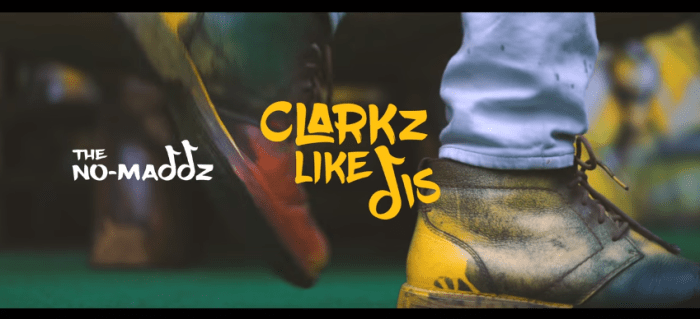 Jamaica, Dancehall, Dub Poetry, Reggae, Music, Music Video, Blog, 13thStreetPromotions, 13thStreetPromo, No-Maddz, Clarkz Like Dis, Clarks, Clarks Shoes, Clarks Original, UK, Caribbean, Nomaddz, Walshy Fire, The Wixard, Sheldon Shepherd, Everaldo Creary
