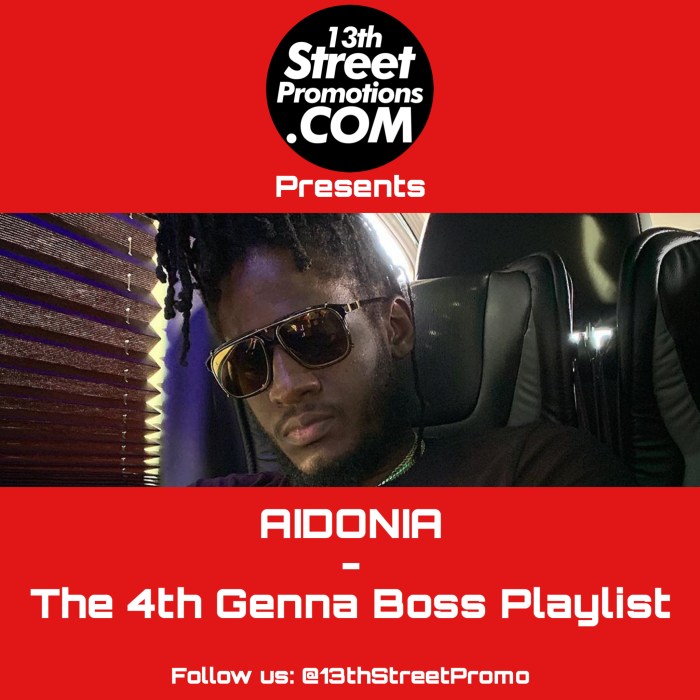 Jamaica, Dancehall, Music, Reggae, Hip Hop, Blog, 13thStreetPromotions, 13thStreetPromo, 4th Genna, J.O.P., Jag One Productions, Aidonia, Aidonia4thGenna, AidoniaJOP, 1 Voice, Caribbean, Spotify, Tidal, Apple Music, Playlist