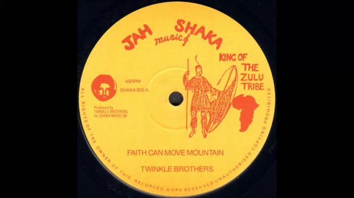 Jamaica, Reggae, Roots Reggae, Music, Blog, 13thStreetPromotions, Twinkle Brothers, Faith Can Move Mountain, Caribbean, Oldies, Old School, 1986, Oldies Sunday,