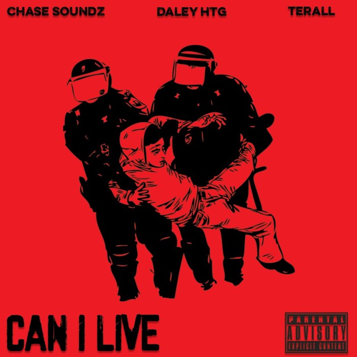 Daley HTG Terall Chase Soundz Can I Live Black Lives Matter #BLM #BlackLivesMatter Caribbean Texas Florida Protest