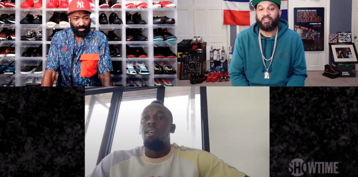 Jamaica Showtime Usain Bolt Desus Nice TheKidMero Desus and Mero Interview 13thStreetPromo 13thStreetPromotions Caribbean Bolt