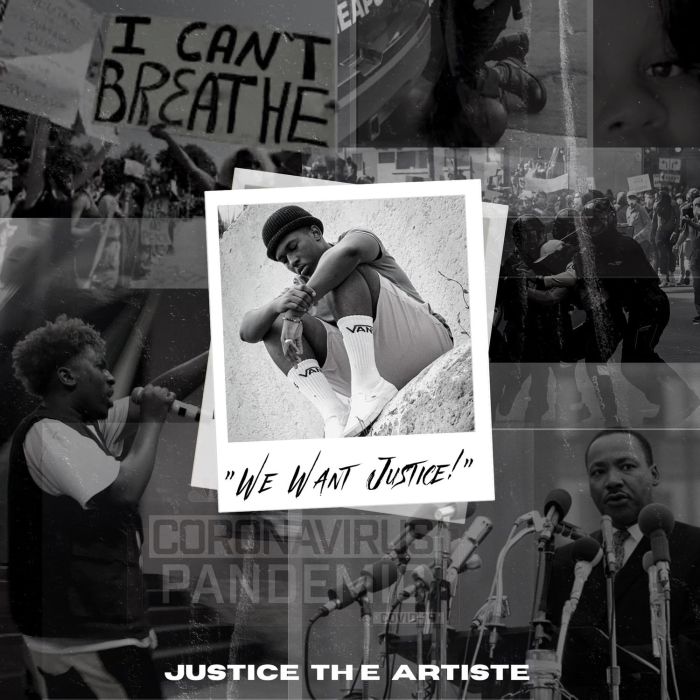 Jamaica Dancehall Hip Hop Trap Gospel Music 13thStreetPromotions 13thStreetPromo Justice The Artiste We Want Justice EP Caribbean Rap Rapper