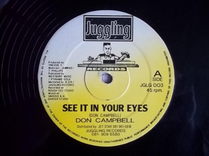 UK London Jamaica Music Blog 13thStreetPromotions 13thStreetPromo Don Campbell See It In Your Eyes Juggling Records Lover's Rock Caribbean Lovers Rock Valentines Day Valentine's Day VDay Love