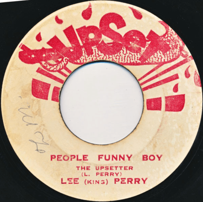 Lee "Scratch" Perry's "People Funny Boy" from 1968 on 13thStreetPromotions.com #Jamaica #LeeScratchPerry #Reggae