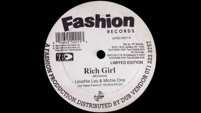 Louchie Lou x Michie One - Rich Girl on 13thStreetPromotions.com #Jamaica #UK #Richgirl #Dancehall #GwenStefani