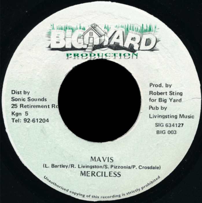 Merciless "Mavis" on 13thStreetPromotions.com #Jamaica #Dancehall #Music #Merciless #Mavis #BigYardProduction #BoombasticRiddim #1995 #Caribbean #LeonardBartley