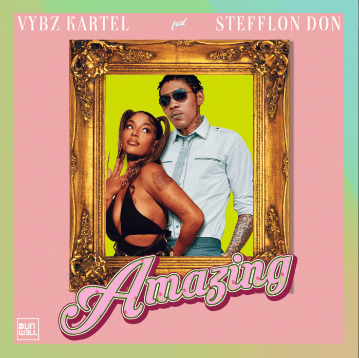 Vybz Kartel ft. Stefflon Don "Amazing" on 13thStreetPromotions.com #Jamaica #London #UK #Dancehall #Music #13thStreetPromotions #VybzKartel #StefflonDon #Amazing #Dunw3ll #Caribbean