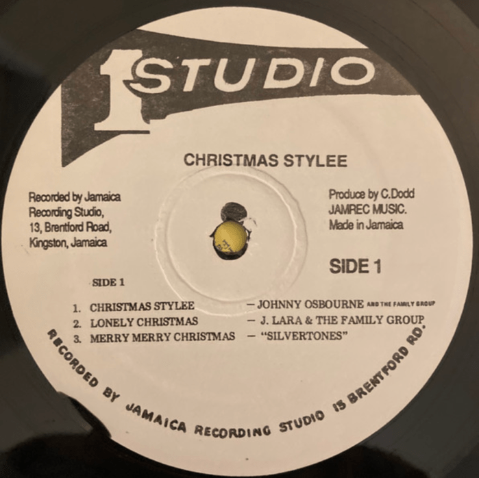 Johnny Osbourne "Christmas Stylee" on 13thStreetPromotions.com #Jamaica #Dancehall #Reggae #Music #13thStreetPromotions #JohnnyOsbourne #ChristmasStylee #StudioOne #CoxsoneDodd #Christmas #Oldies #OldiesSunday #1980 #Caribbean