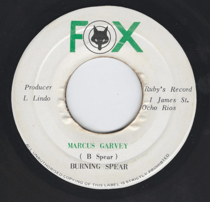 Burning Spear "Marcus Garvey" on 13thStreetPromotions.com #Jamaica #BlackHistoryMonth #BHM #BurningSpear #Reggae #MarcusGarvey #LawrenceLindo #JackRuby #Caribbean #Oldies #1974