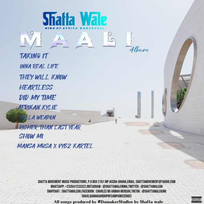 Shatta Wale "Maali" on 13thStreetPromotions.com #Ghana #Jamaica #Dancehall #Music #13thStreetPromotions #ShattaWale #Maali #Album #Africa #Caribbean #ShattaWaleGH