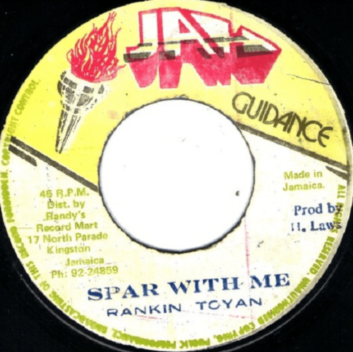 Toyan "Spar With Me" on 13thStreetPromotions.com #Jamaica #Dancehall #Music #13thStreetPromotions #Toyan #RankinToyan #PupaToyan #SparWithMe #JunjoLawes #1981 #Caribbean #OldSchool #Oldies #OldiesSunday