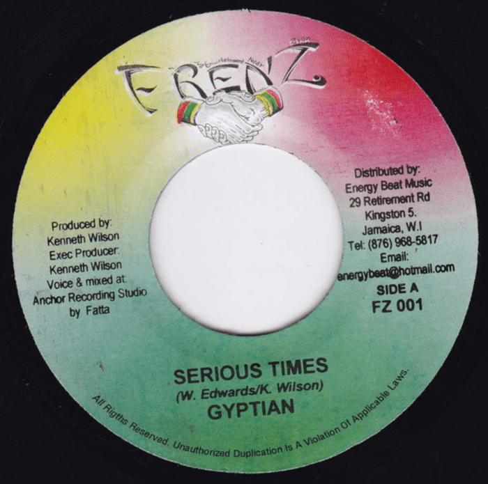 Gyptian "Serious Times" on 13thStreetPromotions.com #Jamaica #Dancehall #Music #13thStreetPromotions #Gyptian #SeriousTimes #SpiritualWarRiddim #KennethWilson #2005 #Frenz #Oldies #OldiesSunday #OldSchool