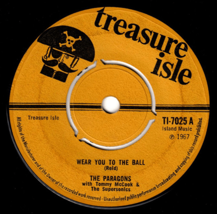 The Paragons "Wear You To The Ball" on 13thStreetPromotions.com #Jamaica #Caribbean #TheParagons #WearYouToTheBall #1967 #HappyNewYear #TreasureIsle #DukeReid #TommyMcCook #Rocksteady