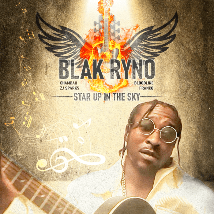 Blak Ryno x ZJ Sparks x BloodlineFranco x Chambah "Star Up In The Sky" on 13thStreetPromotions.com #Jamaica #Dancehall #Rock #DancehallRock #Music #13thStreetPromotions #BlakRyno #BlackRyno #StarUpInTheSky #RockStar #ZJSparks #Chambah #BloodlineFranco #Caribbean #RockNRyno