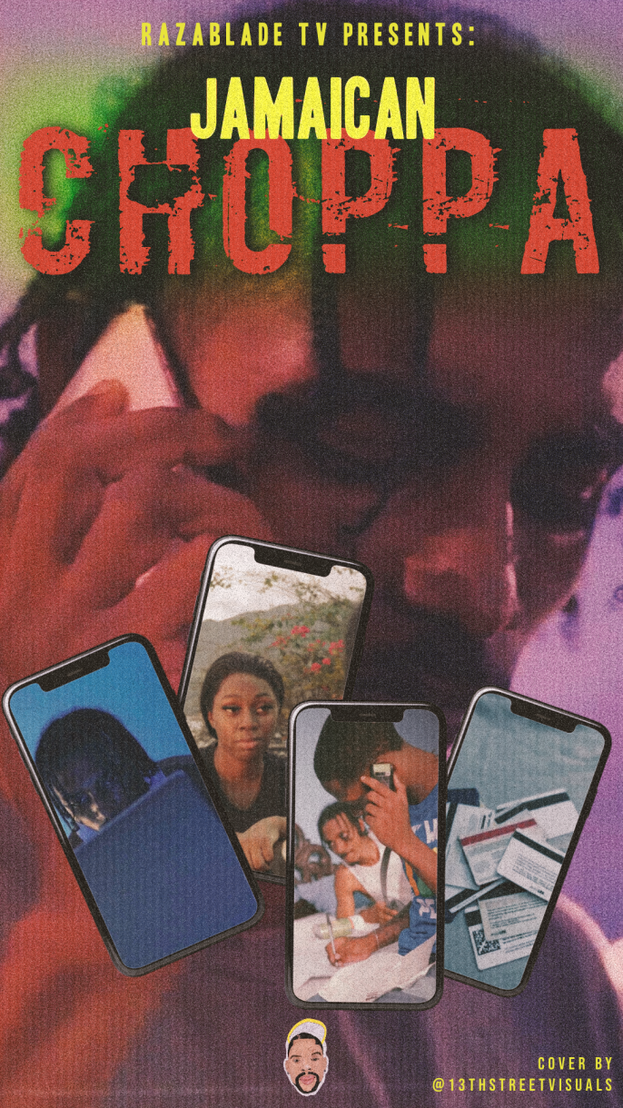 RazabladeTV Presents: Jamaican Choppa on 13thStreetPromotions.com #Jamaica #Film #JamaicanFilm #Movie #13thStreetPromotions #RazabladeTV #RazaBlade #JamaicanChoppa #Scamming #LotteryScamming #Youtube #Caribbean