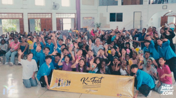 IYF Jamaica "K-Fest 2024" Mandeville on 13thStreetPromotions.com #Jamaica #Mandeville #Manchester #Event #13thStreetPromotions #InternationalYouthFellowship #IYFJamaica #KFest2024 #KFest #Korea #KPop #KoreanCulture #Culture #Video #Highlights #13thStreetVisuals #SouthKorea #BTS #NewJeans #Jimin #JungKook #Caribbean
