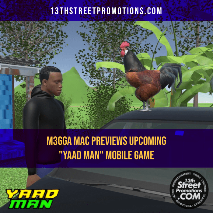 "Yaad Man" Mobile Game preview by M3gga MAC on 13thStreetPromotions.com #Jamaica #Gaming #VideoGame #MobileGaming #13thStreetPromotions #M3ggaMAC #YaadMan #Video #Caribbean