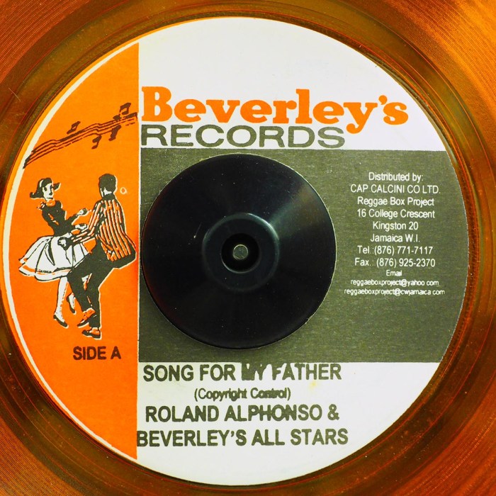 Roland Alphonso & Beverley's All Stars "Song For My Father" on 13thStreetPromotions.com #Jamaica #Jazz #Ska #Music #13thStreetPromotions #RolandAlphonso #SongForMyFather #HoraceSilverQuintet #1967 #FathersDay #LeslieKong #BeverleysRecords #BeverleysAllStars #Caribbean