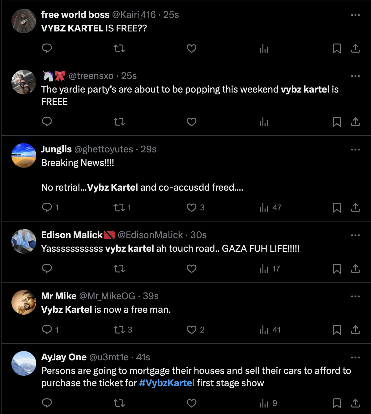 Vybz Kartel IS FREE on 13thStreetPromotions.com #Jamaica #Dancehall #Music #13thStreetPromotions #VybzKartel #AdidjaPalmer #ShawnStorm #WorldBoss #Caribbean #Gaza #VybzKartelFree