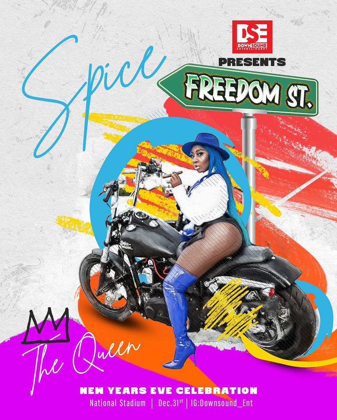 Spice "Freedom Street" Concert on 13thStreetPromotions.com #Jamaica #Dancehall #VybzKartel #13thStreetPromotions #Skillibeng #Spice #SpiceOfficial #LikkleVybz #LikkleAddi #PressConference #FreedomStreet #Caribbean