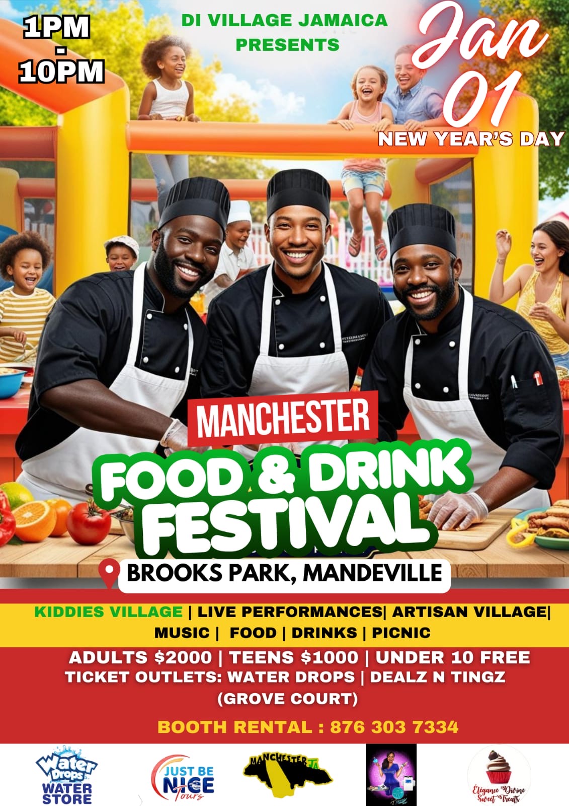 Manchester Food & Drink Festival on 13thStreetPromotions.com #Jamaica #Food #Cuisine #Event #13thStreetPromotions #ManchesterFoodandDrinkFestival #Festival #Manchester #Mandeville #BrooksPark #FoodFestival #Caribbean