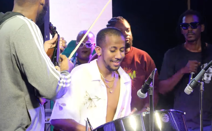 Joshua Regrello Guinness World Record attempt on 13thStreetPromotions.com #TrinidadandTobago #Trinidad #Steelpan #Music #13thStreetPromotions #JoshuaRegrello #Steelpan #GuinnessWorldRecord #Marathon #Caribbean