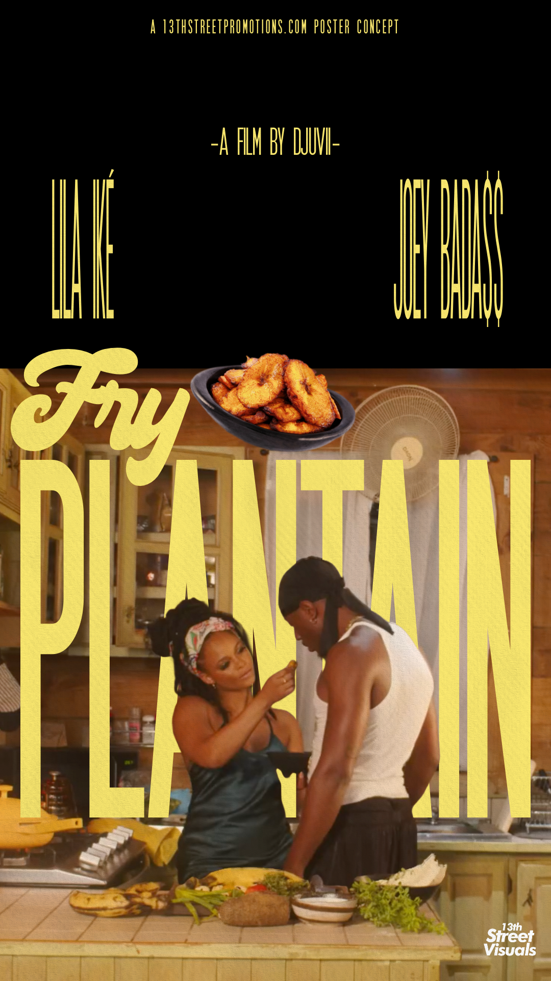 Lila Ike x Joey Badas$$ "Fry Plantain" on 13thStreetPromotions.com