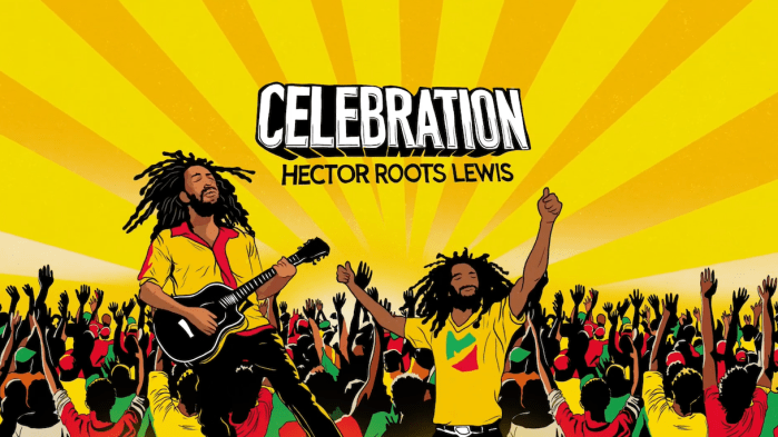 Hector "Roots" Lewis "Celebration" on 13thStreetPromotions.com #Jamaica #Reggae #Music #13thStreetPromotions #HectorRootsLewis #Celebration #JohnnyCosmic #Caribbean #Cre8iveTribe
