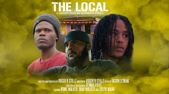Roger B Stillz "The Local" on 13thStreetPromotions.com #Jamaica #Action #Suspense #Film #Thriller #13thStreetPromotions #RogerBStillz #TheLocal #Film #RomeWalker #DrayWalker #GanjaClauze #JosiyaNiaah #Caribbean
