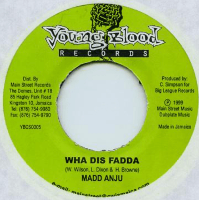 Mad Anju "Wha Dis Fadda" on 13thStreetPromotions.com #Jamaica #Dancehall #Music #13thStreetPromotions #MadAnju #WhaDisFadda #AntzNestRiddim #1999 #OldiesSunday #Oldies #OldSchool #Riddim #MentalHealthAwarenessMonth #Caribbean