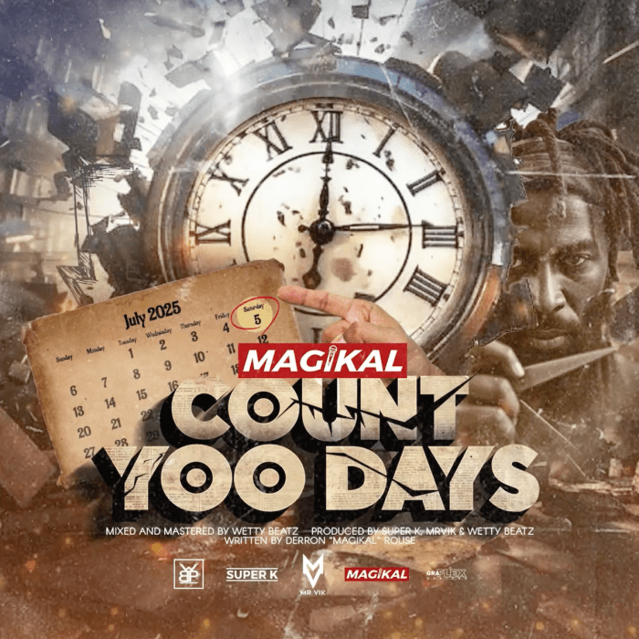 Magikal "Count Yoo Days" on 13thStreetPromotions.com #SaintVincentandTheGrenadines #StVincent #SaintVincent #Soca #Music #13thStreetPromotions #Magikal #CountYooDays #VincyMas #SuperK #Mrvik #WettyBeatz #Caribbean