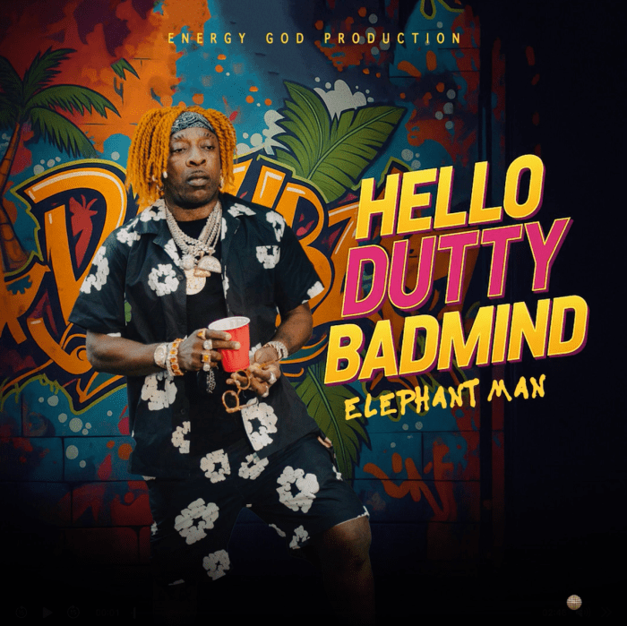 Elephant Man "Hello Dutty Badmind" on 13thStreetPromotions.com #Jamaica #Dancehall #Music #13thStreetPromotions #ElephantMan #HelloDuttyBadmind #EnergyGodProductions #Riddim #Caribbean