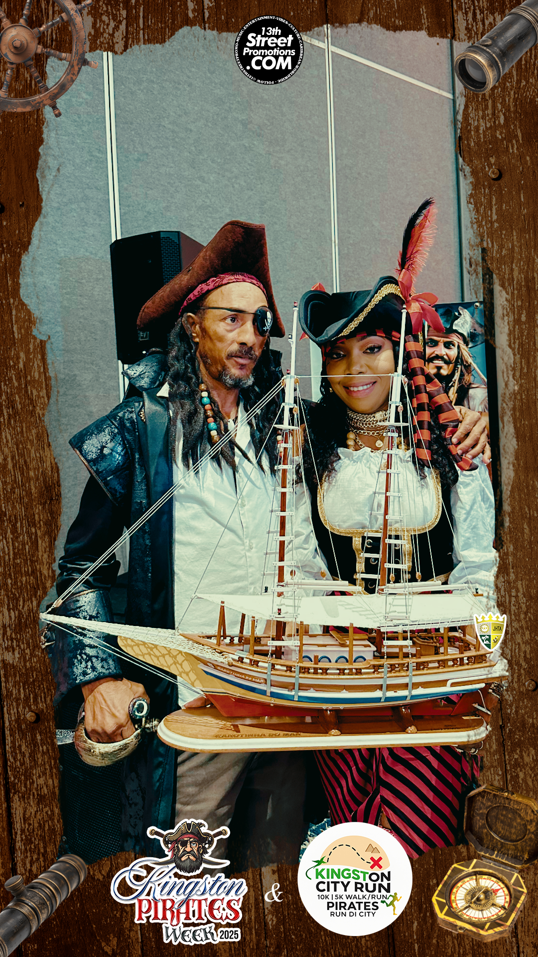 "Kingston Pirates Week" on 13thStreetPromotions.com #Jamaica #13thStreetPromotions #KingstonPiratesWeek #Caribbean #PortRoyal