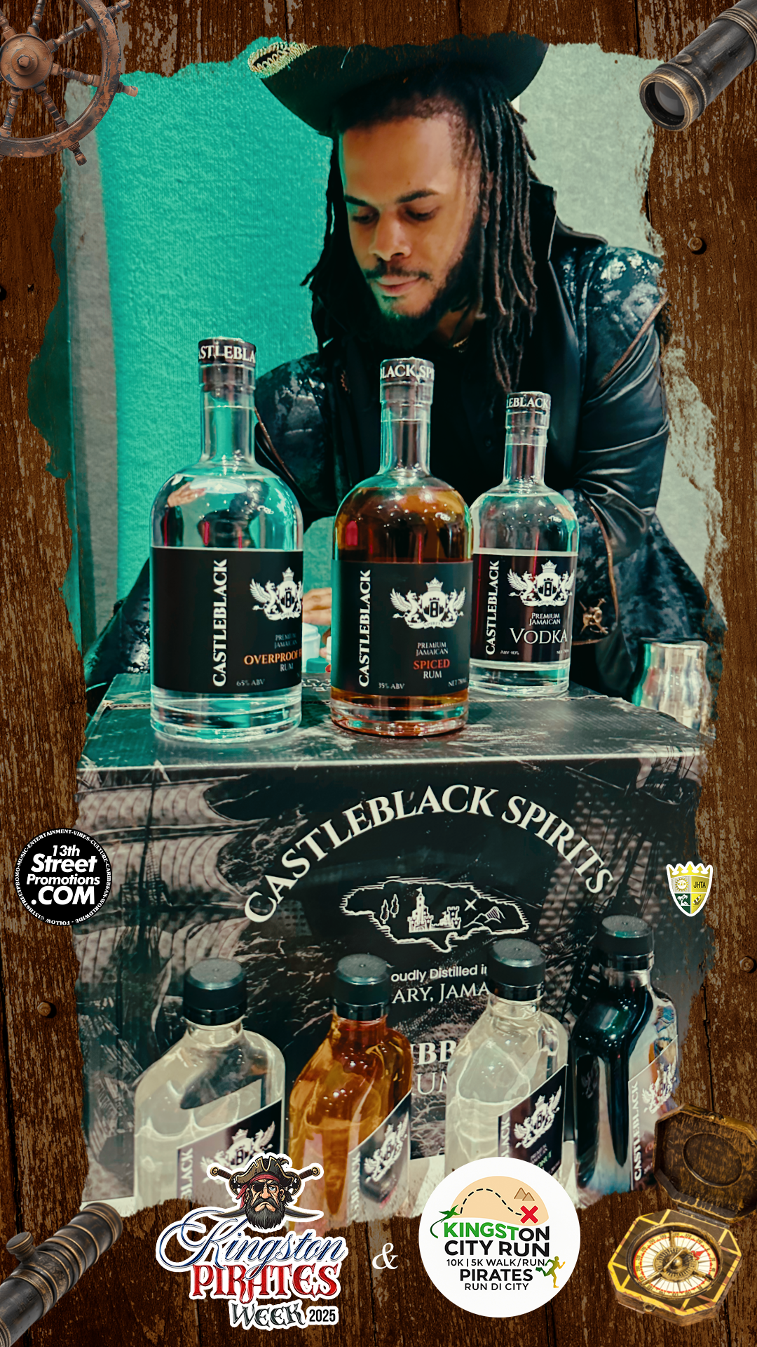 "Kingston Pirates Week" on 13thStreetPromotions.com #Jamaica #13thStreetPromotions #KingstonPiratesWeek #Caribbean #PortRoyal