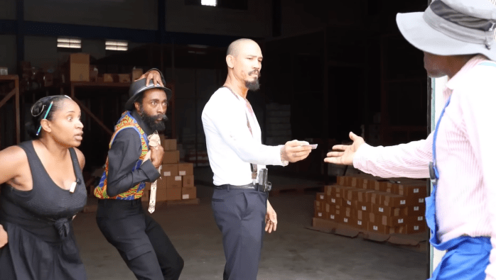 Sinners Jamaican Parody on 13thStreetPromotions.com #Jamaica #Comedy #Skit #13thStreetPromotions #JulieMango #WayneMarshall #KyleChin #EveraldoCreary #IamPukuPoo #Sinners #SinnersMovie #Video #Caribbean