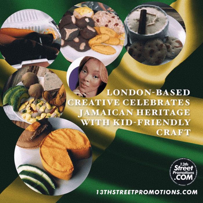 Jelissa Marie's "Felt Like Yard" on 13thStreetPromotions.com #Jamaica #London #UK #Design #Creative #Art #Craft #13thStreetPromotions #JelissaMarie #JelissaWilliamson #FeltLikeYard #Montessori #Education #DIY #Caribbean