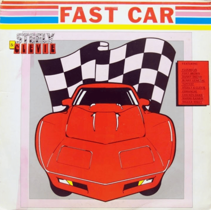 "Fast Car Riddim" on 13thStreetPromotions.com #Jamaica #Dancehall #Music #13thStreetPromotions #ChickenHawk #Education #1989 #SteelyandClevie #School #Oldies #OldiesSunday #OldSchool #Caribbean