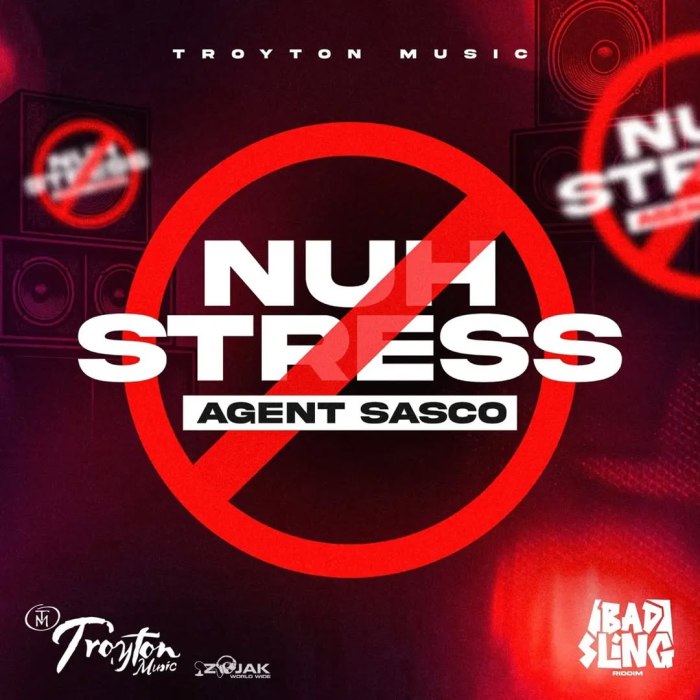 Agent Sasco "Nuh Stress" on 13thStreetPromotions.com #Jamaica #Dancehall #Music #13thStreetPromotions #AgentSasco #NuhStress #TroytonMusic #BadSlingRiddim #Riddim #Caribbean