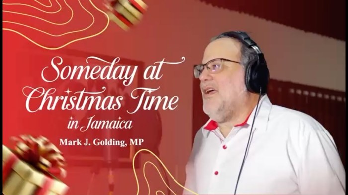 Mark J Golding "Someday At Christmas" on 13thStreetPromotions.com #Jamaica #Music #Christmas #13thStreetPromotions #MarkJGolding #PNP #PeoplesNationalParty #StevieWonder #SomedayAtChristmas #ChristmasDay #Cover #CoverSong #Caribbean