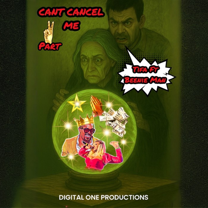 Tifa x Beenie Man "Can't Cancel Me 2" on 13thStreetPromotions.com #Jamaica #Dancehall #Music #13thStreetPromotions #Tifa #CantCancelMe2 #CantCancelMe #CantCancelMePt2 #BeenieMan #DigitalOneProductions #Caribbean