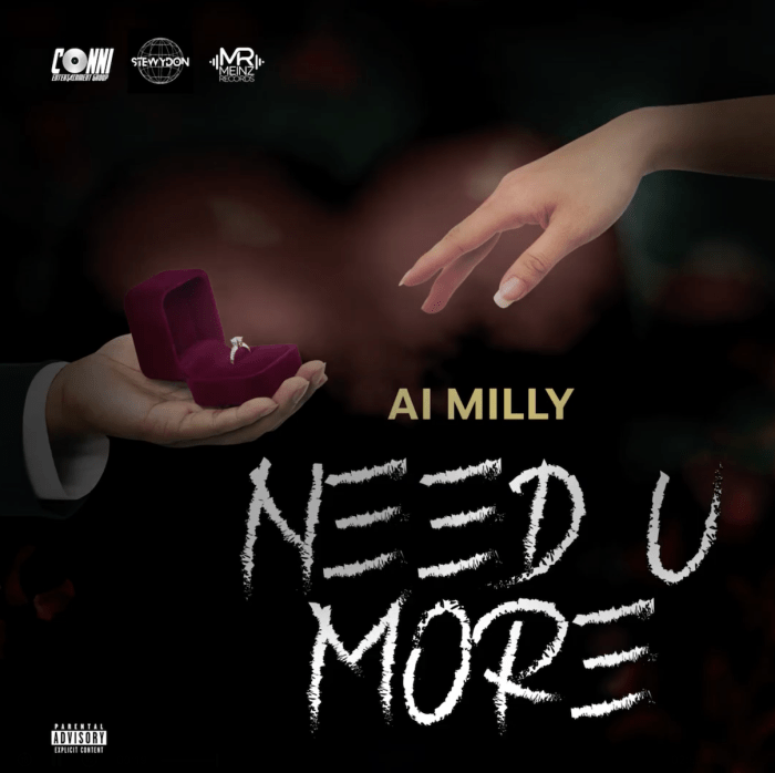 Ai Milly "Need U More" on 13thStreetPromotions.com #Jamaica #Dancehall #Music #13thStreetPromotions #AiMilly #NeedUMore #StewyDonRecords #ConniEntGroup #MeinzRecords #Caribbean #KateBush #RunningUpTheHill #Riddim
