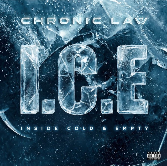 Chronic Law "I.C.E." EP on 13thStreetPromotions.com #Jamaica #Dancehall #Music #13thStreetPromotions #ChronicLaw #ICE #insideColdAndEmpty #ICEEP #EP #Notnice #NotniceRecords #ICEGov #Riddim #LawBoss #FadaDark #Caribbean